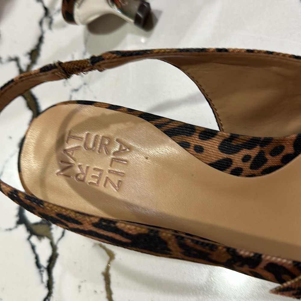 Naturalizer Leopard Print Heels - Picture 3 of 5